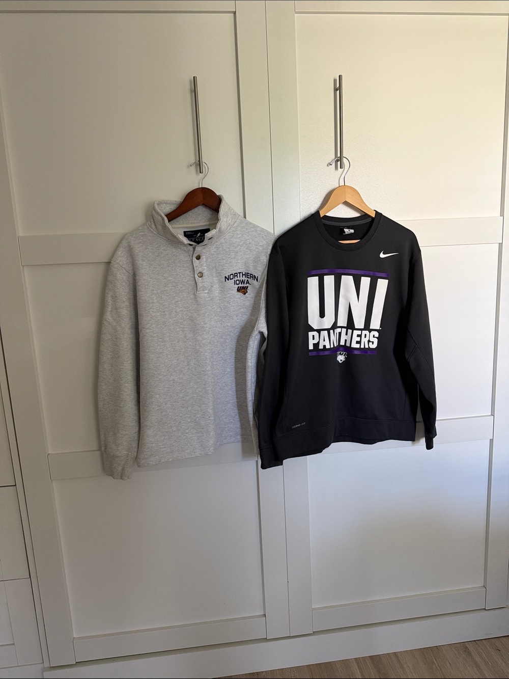 Nike/League UNI Panthers L sweatshirt Bundle University of Northern Iowa